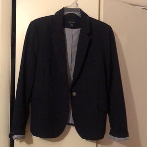 Womens navy blue blazer